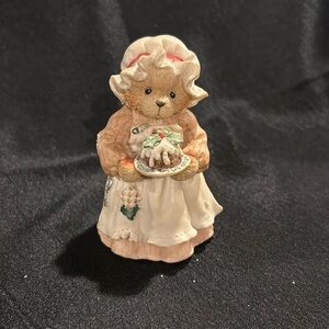 Vintage Cherished Teddies Mrs.Cratchit “a Beary Christmas and a Happy New Year”